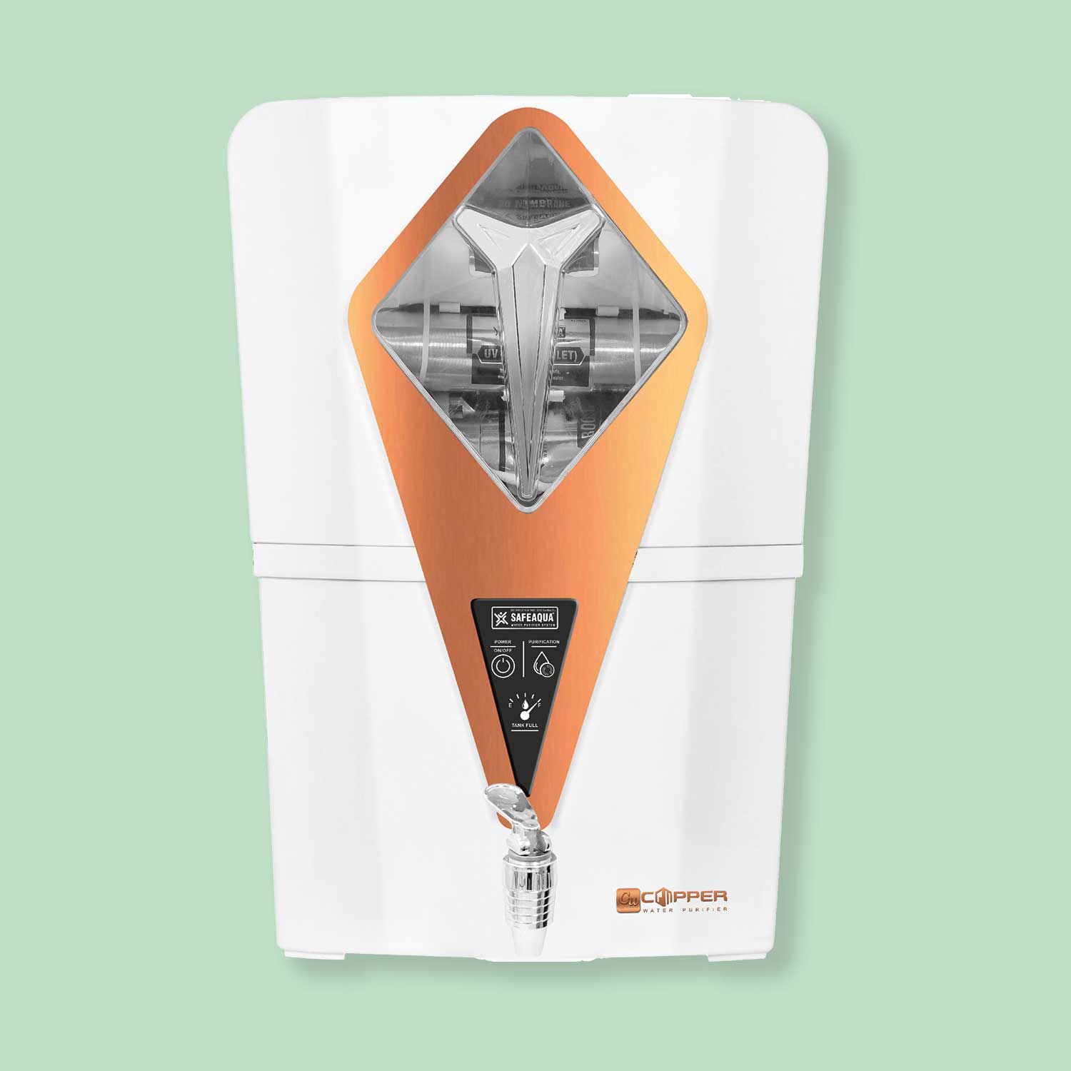 Safe Aqua Copper (White)